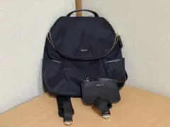 agnes b.ブラック リュック