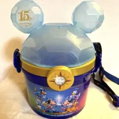 クリスタルデザイン☆東京ディズニーシー15周年ポップコーンバケット
