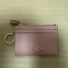 COACH ベージュ コインケース