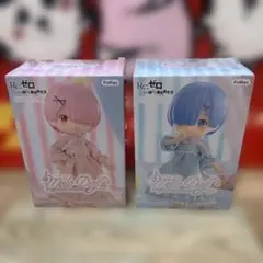 【箱あり】Re:ゼロ MeloDoll フィギュア ラム＆レム