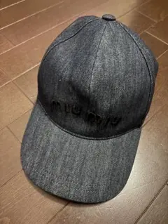 miu miu デニム ベースボールキャップ Sサイズのサムネイル
