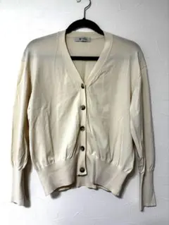 nano universe アイボリー カーディガン