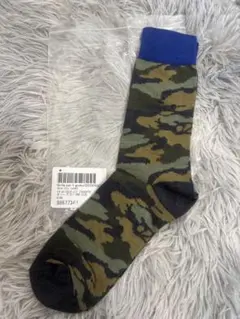 green label relaxingアイソックISOK CAMOソックス