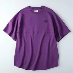 CAMP7 エンボスロゴ Tシャツ パープル Lサイズのサムネイル