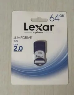 291.Lexar JumpDrive V30 64GB USBメモリ