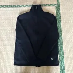 Burberry BLACK LABELドライバーズニット　ジップアップ