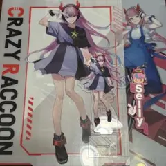 CR 一番くじ ローソン Selly アクスタ ラバスト クリアファイル
