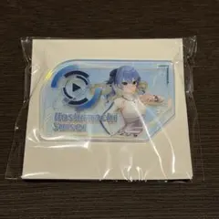 星街すいせい　オーロラアクリルネームバッジ　EXPO 2026