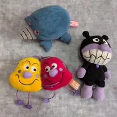 バイキンマン かびるんるん もぐりん ぬいぐるみセット ばいきんまん