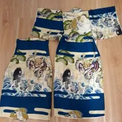 男児着物アンサンブル 五月節句　昭和レトロ　リメイク材料