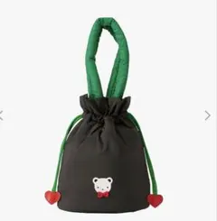 新品 ファミリア バレンタイン 巾着バッグ レッド 完売 - メルカリ
