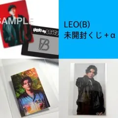 BE:FIRST オンラインくじ　LEO(B)＋αトレカ、ステッカー