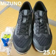 ミズノ エックスファースト 3 ワイド 25.0 ブラック　25cmのサムネイル
