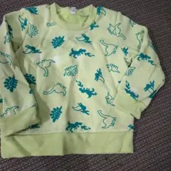 恐竜プリント トレーナー 95サイズ