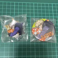 ヒロアカ　僕のヒーローアカデミア　爆豪勝己　マルイ　限定　缶バッジ　2点セット