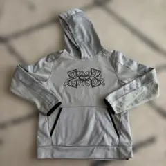 UNDER ARMOUR パーカー グレー キッズ