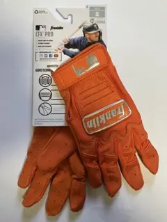 Franklin Pro Classic オレンジ×ネイビー Mサイズ バッテ FRANKLYN - Franklin Pro Classic オレンジ×ネイビー Mサイズ