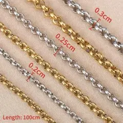 ネックレス チェーン ハンドメイド