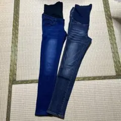マタニティジーンズ　パンツ 2本セット