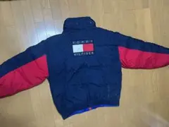 tomy hilfiger 90s ダウンジャケット　リバーシブル