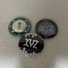 XYZ TOUR 2019 Summer 缶バッジ 3個セット