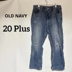 美品✨ OLD NAVY 【20 Plus】 ハイライズ スラウチーストレートのサムネイル