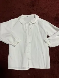 familiar 襟付き長袖シャツ 110