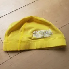 ザバス　8回のみ使用　CENTRAL SPORTS 水泳帽 イエロー