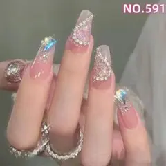期間限定割引591 極上品ネイルチップ ナチュラル 日常組 クリスマス 卒vpY