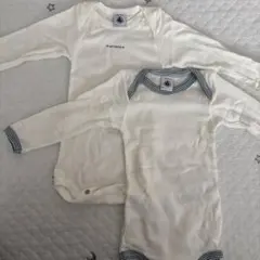 プチバトー 肌着 ロンパース