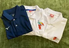 チーバくん　ドライポロシャツ　M