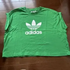adidas トレフォイルロゴ Tシャツ グリーンのサムネイル