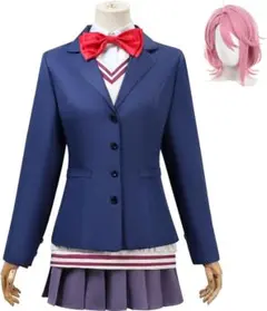 【新品未使用✨】COSSA] 綾瀬桃 高倉健 白鳥愛羅 コスプレウィッグ付き S