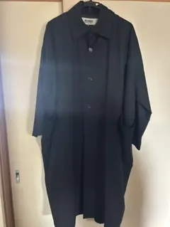 BASISBROOK ステンカラーコート ブラック サイズ2