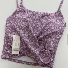 SUKALA トップス スプリング フラワース カシュクール すずらん L