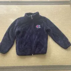 Champion フリースジャケット ネイビー 140