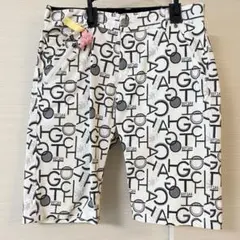 GOTCHA ガッチャ ゴルフパンツ ホワイト 総柄