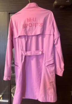 M.U SPORTS レインウェア ピンク 2WAサイズ40のサムネイル