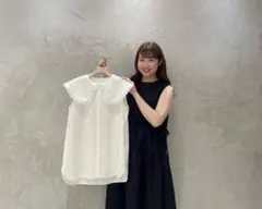 アベニールエトワール ギャザー切替フレアカットソー - メルカリ