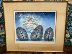 Stevan Petrovic リトグラフ 額装品507/1000 ヨーロッパ風 街並みリトグラフ 額装アート 絵画 Stevan Petrovic