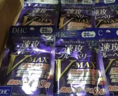 DHC 速攻ブルーベリー V-MAX 20日分 6袋セット - メルカリ