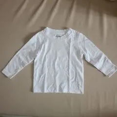 ホワイト長袖Tシャツ サイズ90