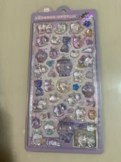 ボンボンドロップシール　ナイトミャウ