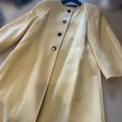 ZARA WOMAN レモンイエロー色 コート XS ミモザカラー
