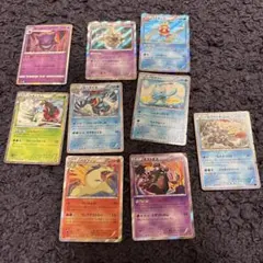 ポケモンカードXY レアRカード8枚セット+おまけ　ゲンガー(s12a)