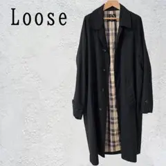 【現在品切れ中❗】Loose チェスターコート チェック裏地