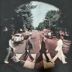 Abbey Road Tシャツ XL TULTEX 黒 両面プリント 古着