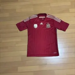 美品】スペイン代表 ユニフォーム 2016 ホーム Lサイズ アディダス