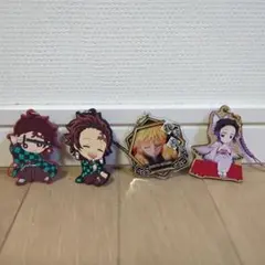 鬼滅の刃 ストラップ 4個セット
