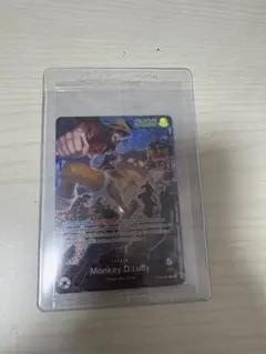 ワンピースカード　ルフィ psa マガジン プロモ　英語版　リーダーパラレル